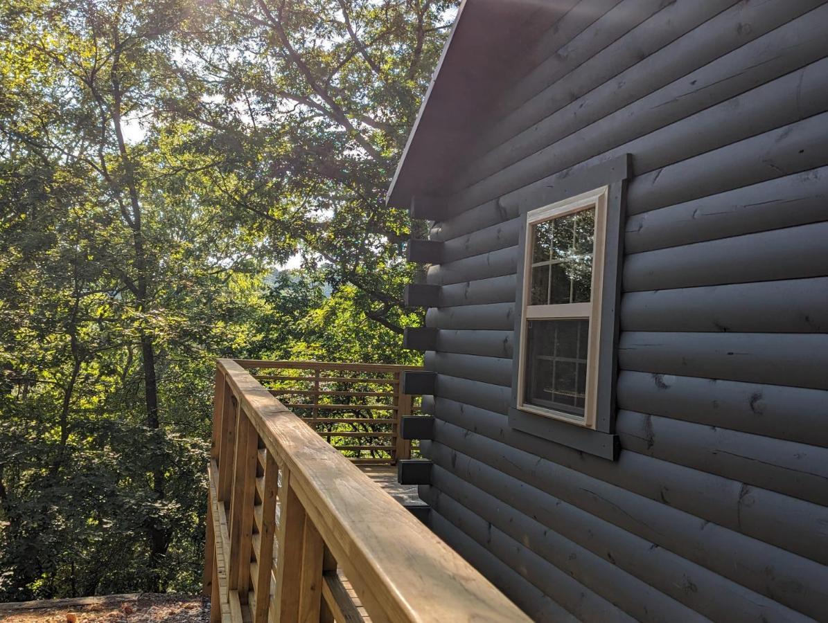 Apartament Cabin #6 With Hot Tub Deck And Sunset View At Loblolly Pines Eureka Springs Zewnętrze zdjęcie